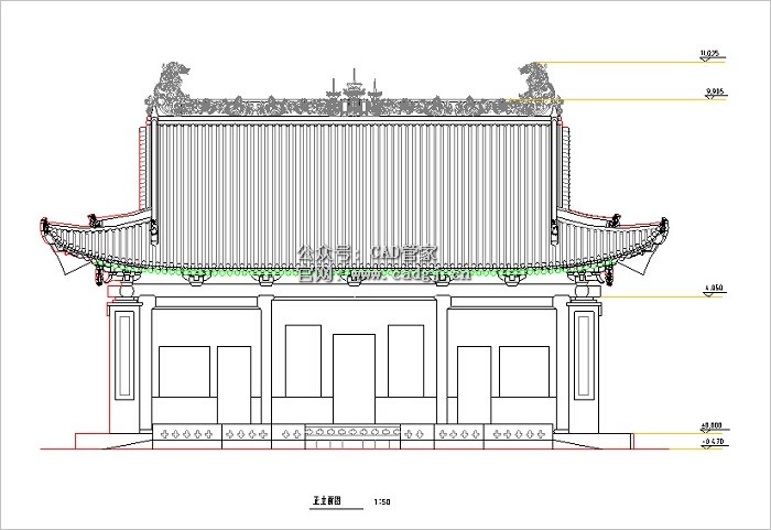 图片[2]-CAD图库工装室外园林古建模块CAD图纸下载-CAD管家